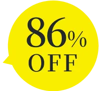 86%OFF
